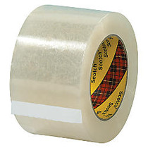 3M; 313 Carton Sealing Tape, 3 inch; x 55 Yd., Clear, Case Of 6