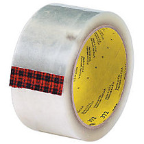 3M; 372 Carton Sealing Tape, 2 inch; x 110 Yd., Clear, Case Of 36