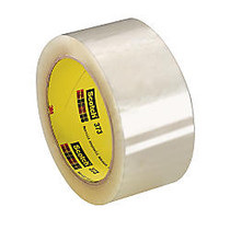 3M; 373 Carton Sealing Tape, 2 inch; x 110 Yd., Clear, Case Of 36