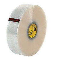 3M; 373 Carton Sealing Tape, 3 inch; x 1,000 Yd., Clear, Case Of 4