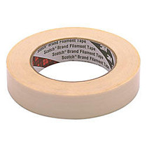 3M; 8932 Strapping Tape, 1 inch; x 60 Yd., Clear, Case Of 36