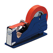 B O X Packaging Table Top Tape Dispenser, Single Roll, Blue