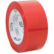 Duck Commercial Grade Colored Packaging Tape - 1.88 inch; Width x 109.30 yd Length - 3 inch; Core - 1.90 mil - Red