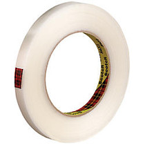 Scotch; 8651 Strapping Tape, 3 inch; Core, 0.5 inch; x 60 Yd., Clear, Case Of 12