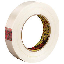 Scotch; 8916 Strapping Tape, 3 inch; Core, 0.75 inch; x 60 Yd., Clear, Case Of 12