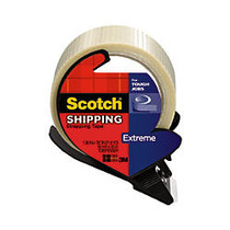 Scotch; Extreme Shipping Tape With Dispenser, 1.9 inch; x 21.8 Yd.