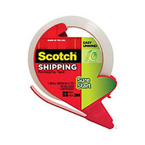 Scotch; Sure Start Shipping Tape With Dispenser, 1 7/8 inch; x 54.6 Yd., Clear