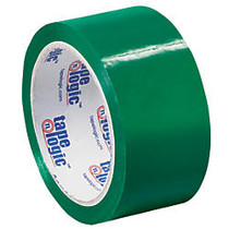 Tape Logic; Carton Sealing Tape, 2 inch; x 55 Yd., Green, Case Of 36