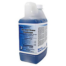 Rochester Midland Non-Acid Cleaner Disinfectant, 0.5 Gallon, Pack Of 4