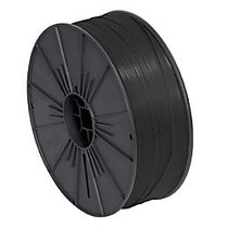 Partners Brand Black Plastic Twist Tie Spool 5/32 inch; x 7000'