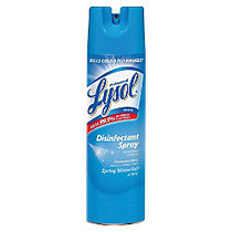 Lysol; Professional Disinfectant Spray, Spring Waterfall Scent, 19 Oz.