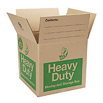 Duck; Corrugated Boxes, 16 inch; x 16 inch; x 15 inch;, Brown, Pack Of 6