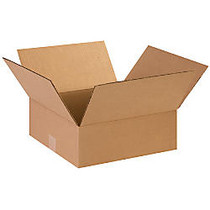Office Wagon Brand Flat Corrugated Boxes 15 inch; x 15 inch; x 5 inch;, Bundle of 25