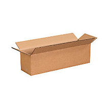 Office Wagon Brand Long Corrugated Boxes 14 inch; x 4 inch; x 4 inch;, Bundle of 25
