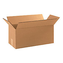 Office Wagon Brand Long Corrugated Boxes 17 inch; x 8 inch; x 8 inch;, Bundle of 25