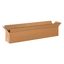 Office Wagon Brand Long Corrugated Boxes 24 inch; x 6 inch; x 4 inch;, Bundle of 25