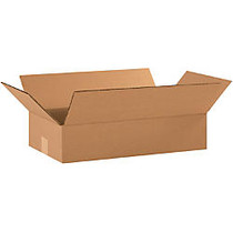 Office Wagon; Brand Corrugated Cartons, 18 inch; x 10 inch; x 4 inch;, Kraft, Pack Of 25