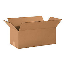 Office Wagon; Brand Corrugated Cartons, 20 inch; x 10 inch; x 8 inch;, Kraft, Pack Of 20