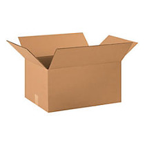 Office Wagon; Brand Corrugated Cartons, 20 inch; x 14 inch; x 10 inch;, Kraft, Pack Of 20