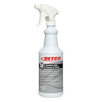 Betco Corporation Stainless Steel Cleaner And Polish, 32 Oz, Pack Of 6