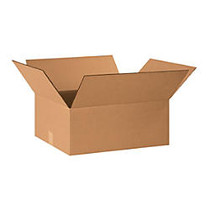 Office Wagon; Brand Corrugated Cartons, 20 inch; x 16 inch; x 8 inch;, Kraft, Pack Of 25
