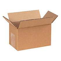 Office Wagon; Brand Corrugated Cartons, 7 inch; x 4 inch; x 4 inch;, Kraft, Pack Of 25