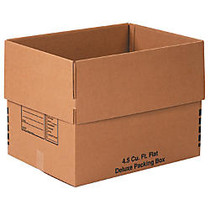 Office Wagon; Brand Deluxe Moving Boxes, 24 inch; x 18 inch; x 18 inch;, Kraft, Pack Of 10