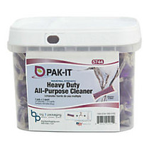 Big 3 Packaging PAK-IT Heavy-Duty All-Purpose Cleaner, Purple, Pack Of 100