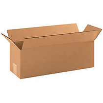 Office Wagon; Brand Long Boxes, 18 inch;L x 6 inch;H x 6 inch;W, Kraft, Pack Of 25