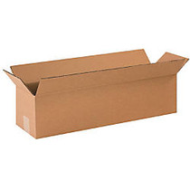 Office Wagon; Brand Long Boxes, 24 inch;L x 6 inch;H x 6 inch;W, Kraft, Pack Of 25