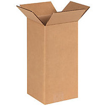 Office Wagon; Brand Tall Boxes, 6 inch; x 6 inch; x 12 inch;, Kraft, Pack Of 25