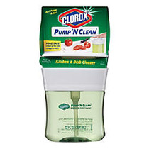 Clorox Pump 'N Clean Multipurpose Kitchen Cleaner, Crisp Citrus Scent, 12 Oz