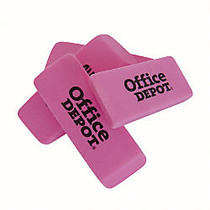 Office Wagon; Brand Pink Bevel Eraser, Large