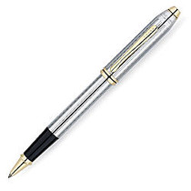 Cross; Designer Townsend&trade; Collection Rollerball Pen, Medium Point, 0.7 mm, Assorted Barrels, Black Ink