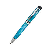 Monteverde; Ballpoint Pen, Medium Point, 0.8 mm, Turquoise Barrel, Blank Ink