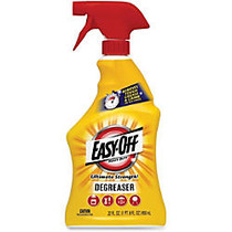 Easy-Off Heavy Duty Degreaser - Spray - 0.17 gal (22 fl oz) - 1 Each - Clear