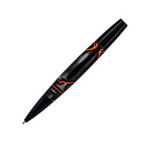 Monteverde; Intima&trade; Ballpoint Pen, Medium Point, 0.7 mm, Grey Barrel, Black Ink