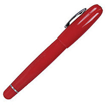 Monteverde; Mega Ink Ball&trade; Limited Edition Pen, Fine Point, 0.7 mm, Red Barrel, Black Ink