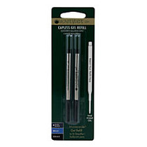 Monteverde; Rollerball Refills For Sheaffer Rollerball Pens, Fine Point, 0.5 mm, Black, Pack Of 25