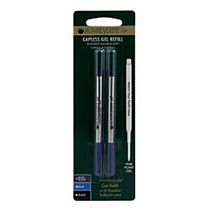 Monteverde; Rollerball Refills For Sheaffer Rollerball Pens, Fine Point, 0.5 mm, Blue/Black, Pack Of 25