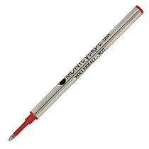 Monteverde; Rollerball Refills For Waterman Rollerball Pens, Fine Point, 0.5 mm, Red, Pack Of 2