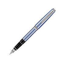 Pilot; Falcon Fountain Pen, 14-Karat Gold Extra Fine Point, Sapphire Barrel, Black Ink