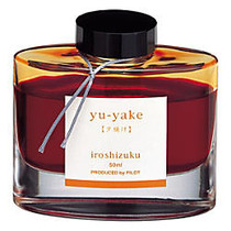 Pilot; Iroshizuku Fountain Pen Ink, Yu-yake Sunset Orange, 50 mL Bottle