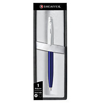 Sheaffer; 100 Ballpoint Pen, Medium Point, 1.0 mm, Blue Barrel, Black Ink