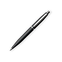 Sheaffer; VMF Retractable Ballpoint Pen, Medium Point, 1.0mm, Black Barrel, Black Ink