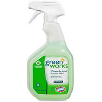 Green Works All-Purpose Cleaner - Spray - 0.25 gal (32 fl oz) - 12 / Carton