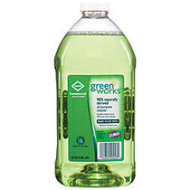 Green Works; Natural All-Purpose Cleaner, Unscented, 64 Oz.