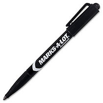 Avery Pen-style Permanent Markers - Fine Point Type - Bullet Point Style - Black - 1 Dozen