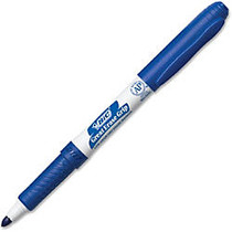 BIC Great Erase Whiteboard Marker - Fine Point Type - Blue - 1 Dozen