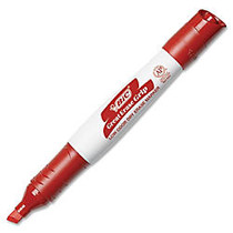 BIC Great Erase Whiteboard Marker - Fine Point Type - Chisel Point Style - Red - 1 Dozen